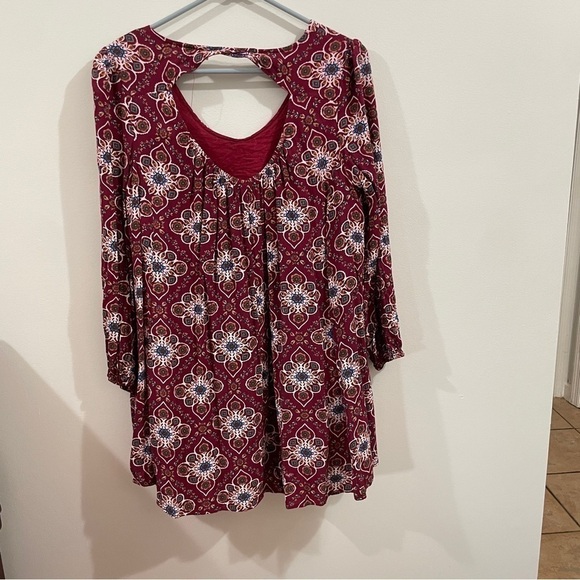 Long sleeve Boutique Tunic or Dress Size Medium. Brand Tassels N Lace - Picture 2 of 5